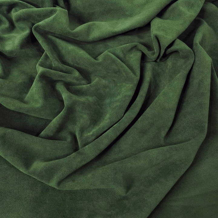 Green Suede Sheepskin