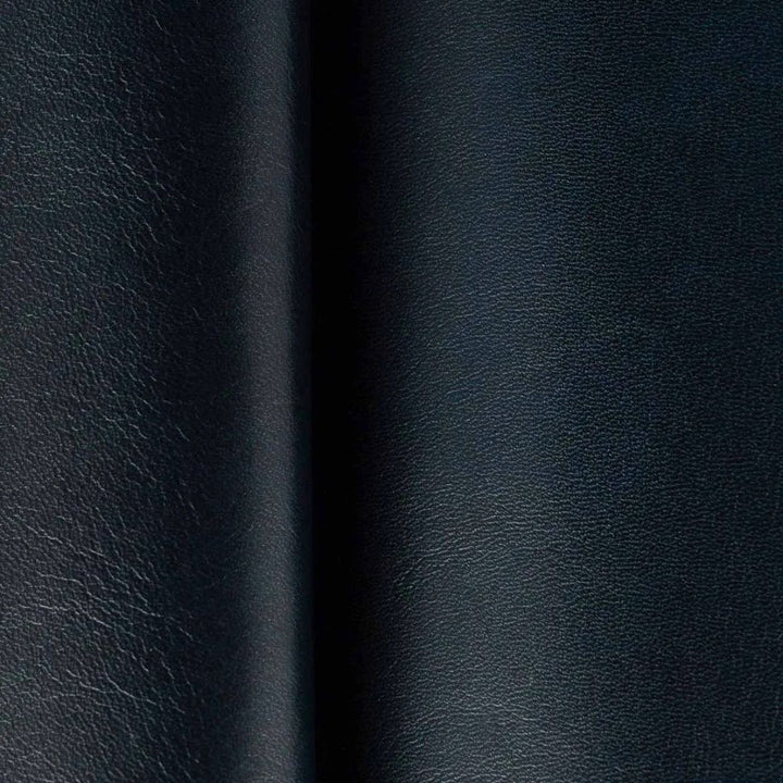 Black Oil Tanned Aniline Leather hides