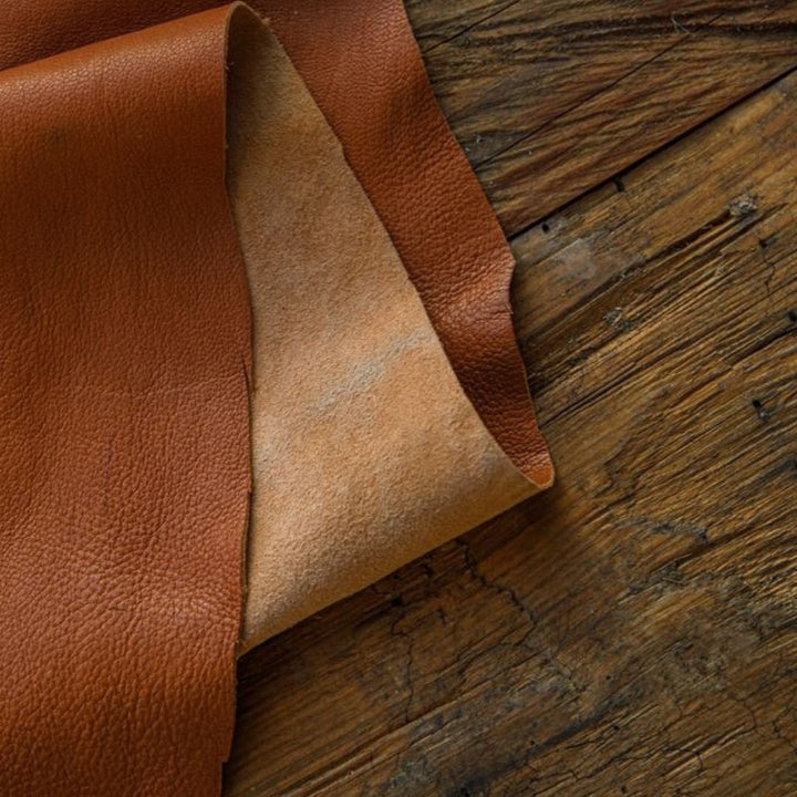 Brown Premium Buffalo Veg Tan Aniline Leather