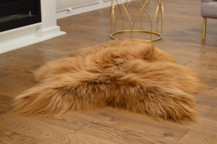 brown sheep pelt